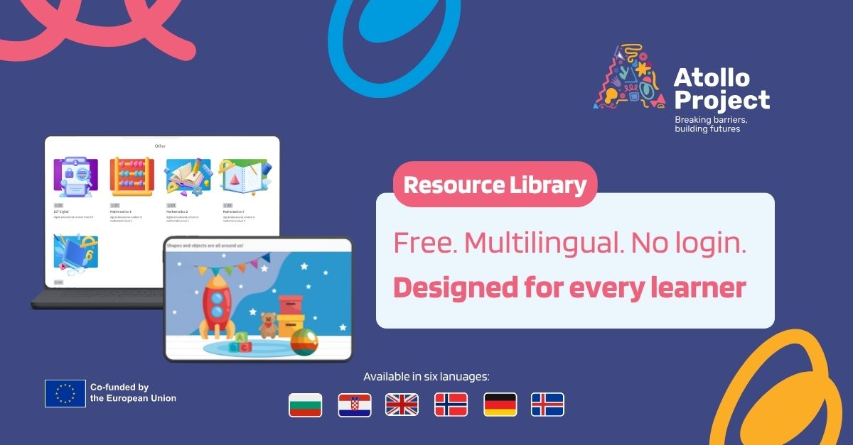 Atollo Resource Library Launches: Free, Multilingual Digital Learning for Students with Special Educational Needs - Project News - The Atollo Project Atollo Resource Library Launches: Free, Multilingual Digital Learning for Students with Special Educational Needs