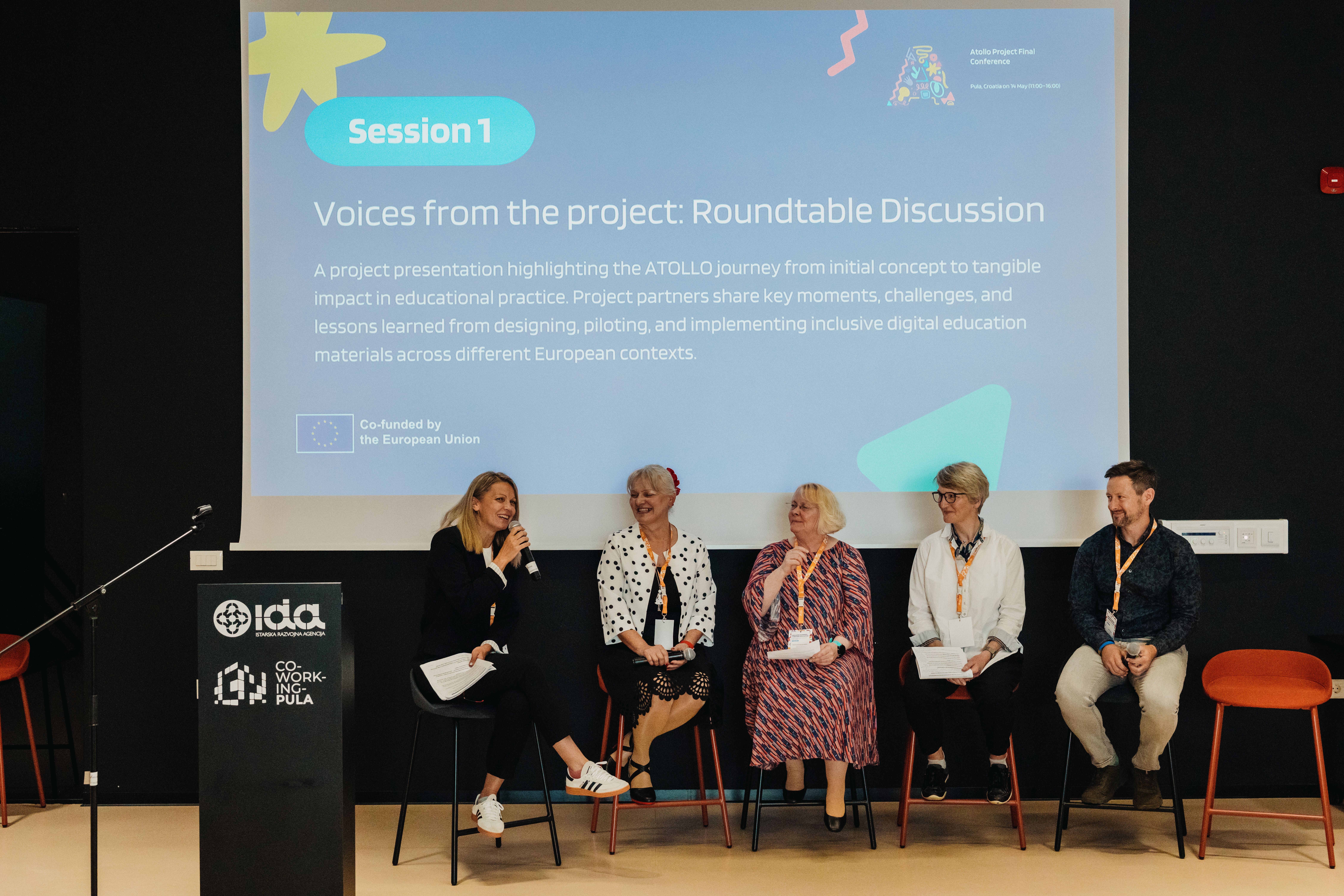 Atollo Final Conference brings partners together to advance inclusive digital education - Events - The Atollo Project Atollo Conference - Voices from the project