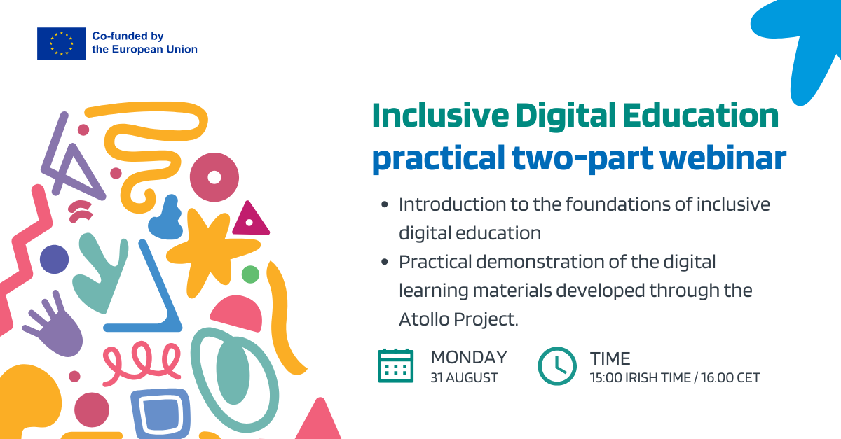 Inclusive Digital Education: From Principles to Classroom Practice Webinars